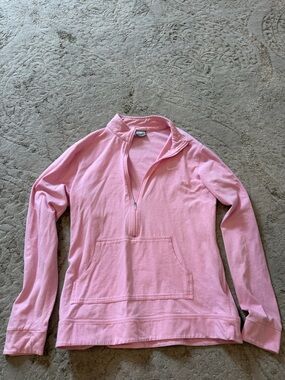 Nike Pink Half-Zip Pullover